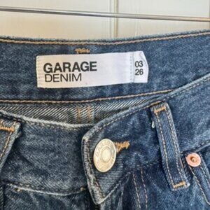 Garage wide leg mid rise jeans size small/26